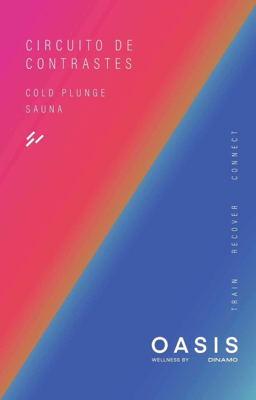 Circuito de contrastes: cold plunge y sauna
